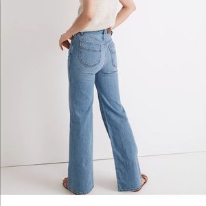 Madewell 11” high rise Flare Jean
